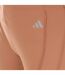Womens/ladies Collective Power Fast Impact 7/8 Leggings Brown Adidas-3