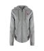 Veste À Capuche Motif/style Cœur Femme Gris Rouge Love Moschino-1
