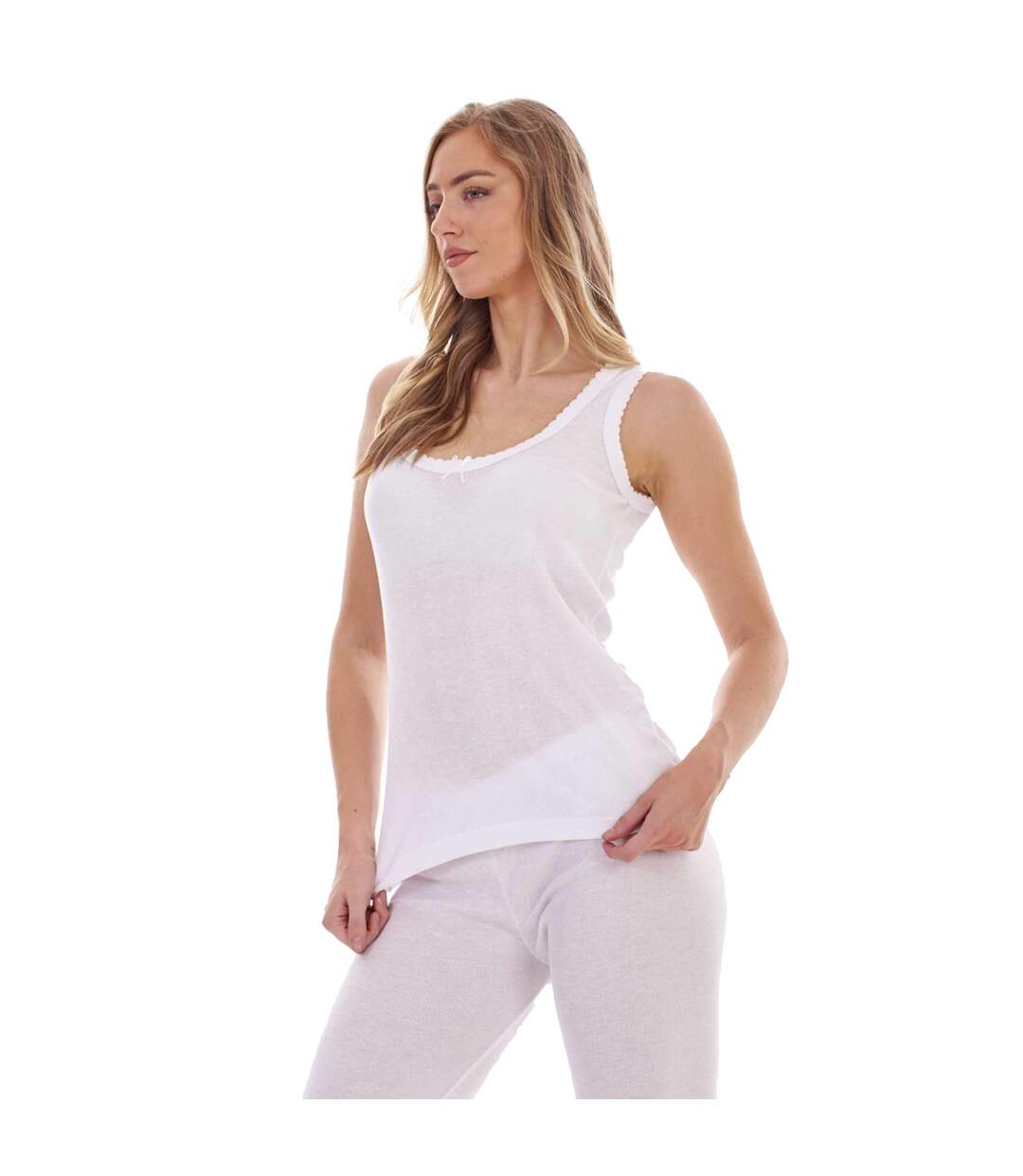 Débardeur Femme Blanc Heatforce-4