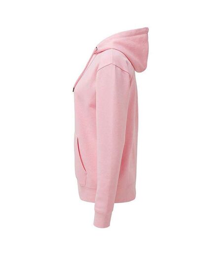 Asquith & Fox Womens Zip-Through Organic Hoodie (Soft Pink) - UTRW7147