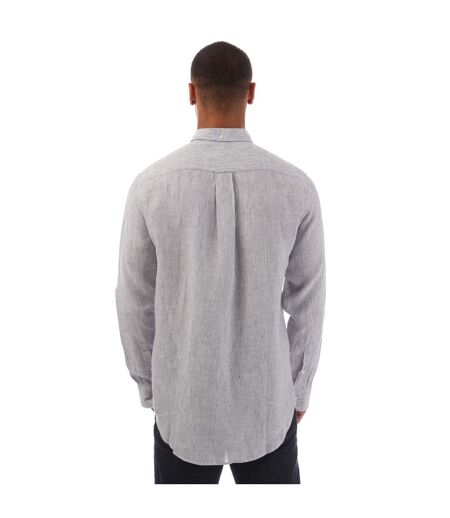 Chemise Style À Rayures Homme Blanc Gant