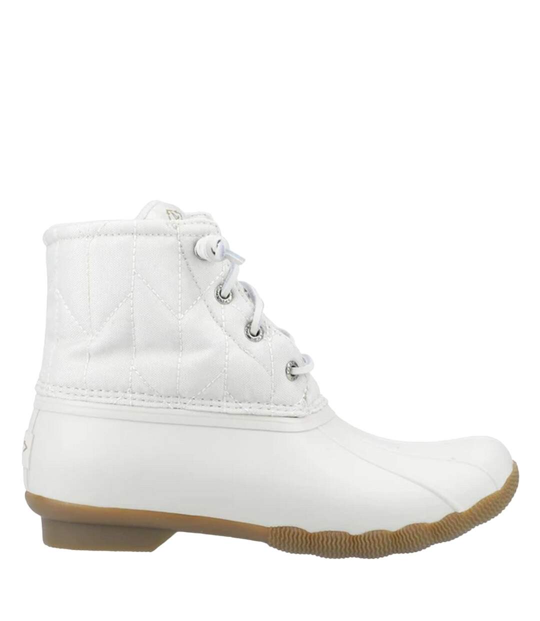 Bottines saltwater seacycled femme blanc cassé Sperry-3