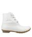 Womens/ladies saltwater seacycled nylon boots ivory Sperry