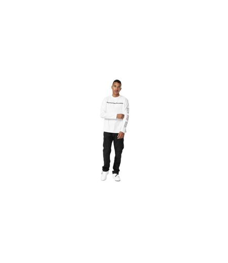 T-shirt Motif/style Lettrage Retro Homme Blanc K-Swiss