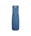 Robe en Jean  Bleu Femme Vero Moda Maxi - L