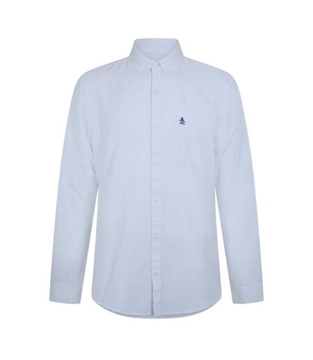 Mens Oxford Long-sleeved Button-down Shirt White Original Penguin