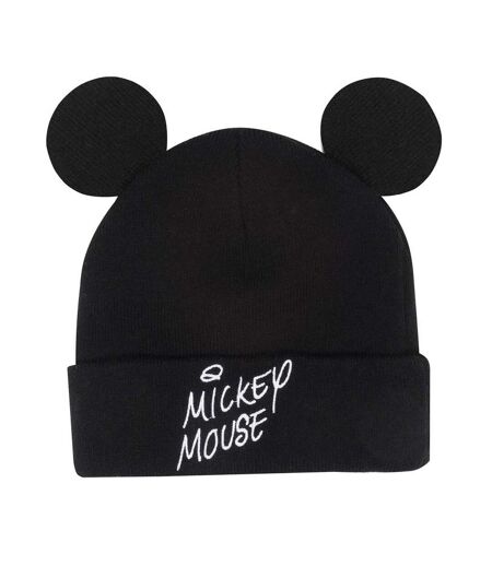 Mickey Mouse & Friends Peeping Mickey Mouse Beanie (Black) - UTHE1649