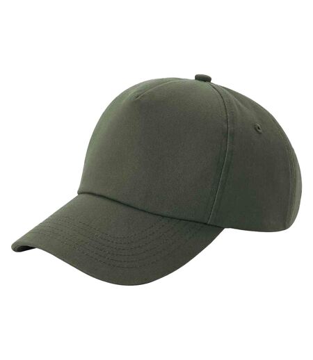 Authentic 5 panel cap olive green Beechfield