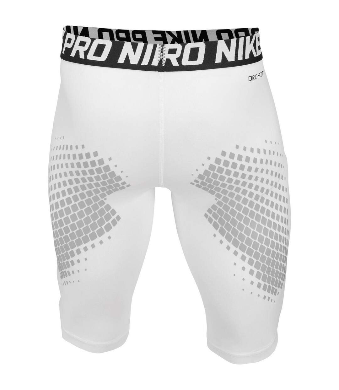 Short De Compression Entraînement Pro Homme Blanc Nike-2