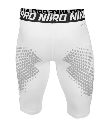 Short De Compression Entraînement Pro Homme Blanc Nike