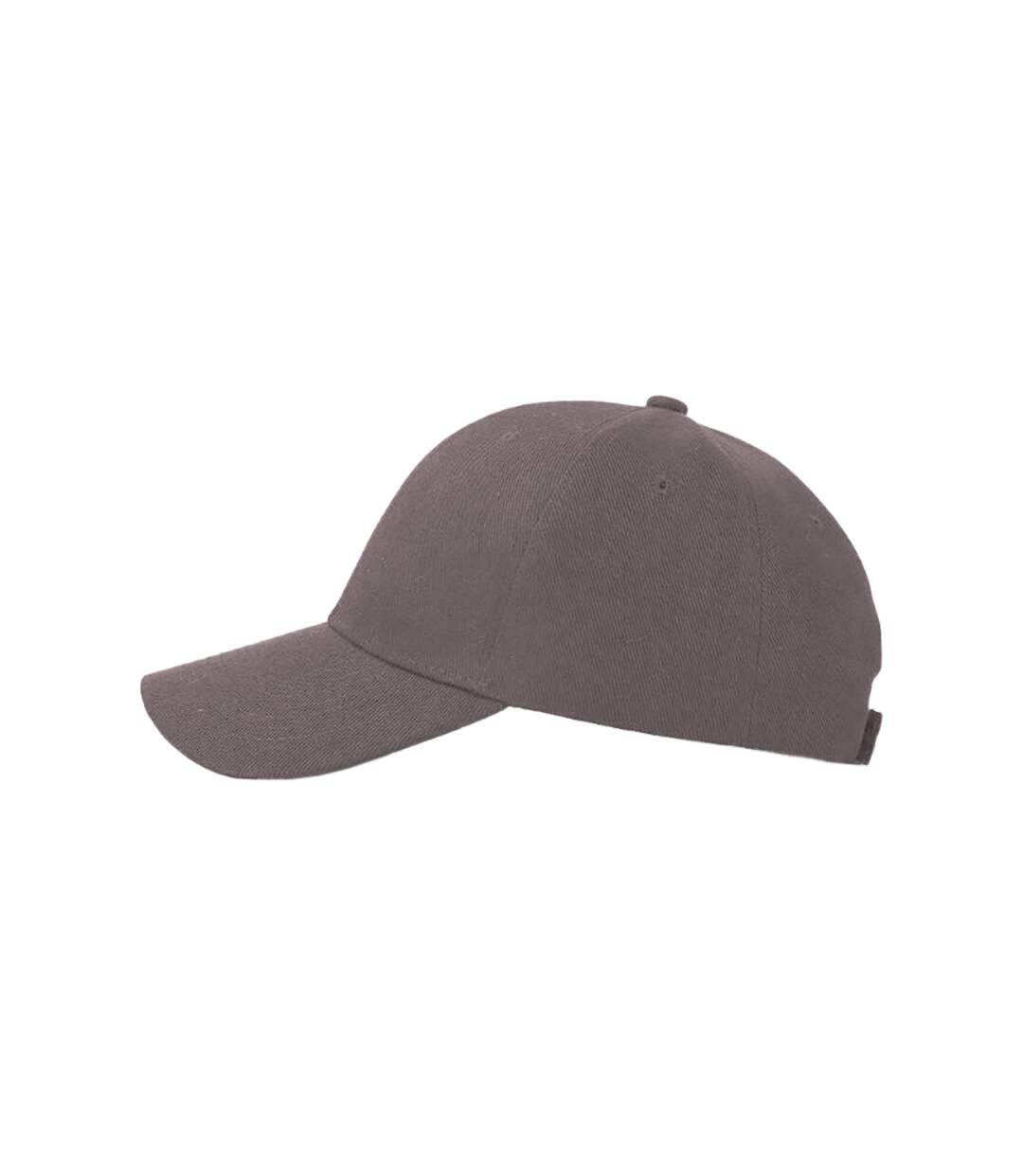 Lot de 2  casquettes unies adulte gris Result-2