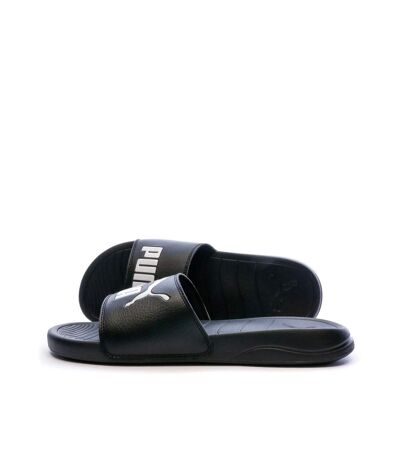 Claquettes noires homme Puma Popcat 20 - 42