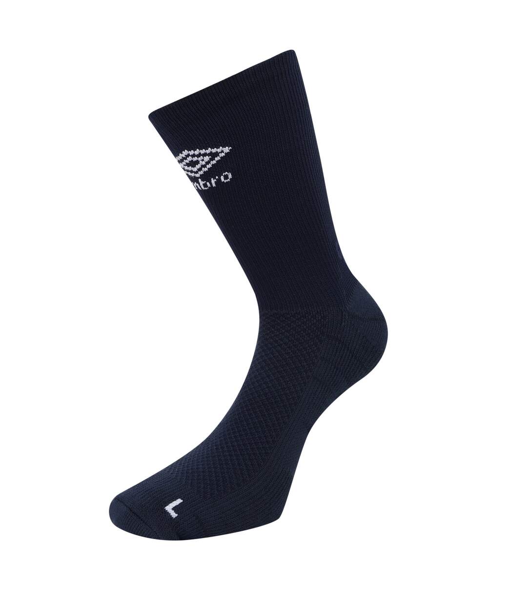 Mens pro tech logo socks dark navy Umbro-2