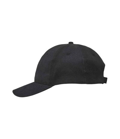 Unisex buffalo 6 panel baseball cap carbon grey SOLS