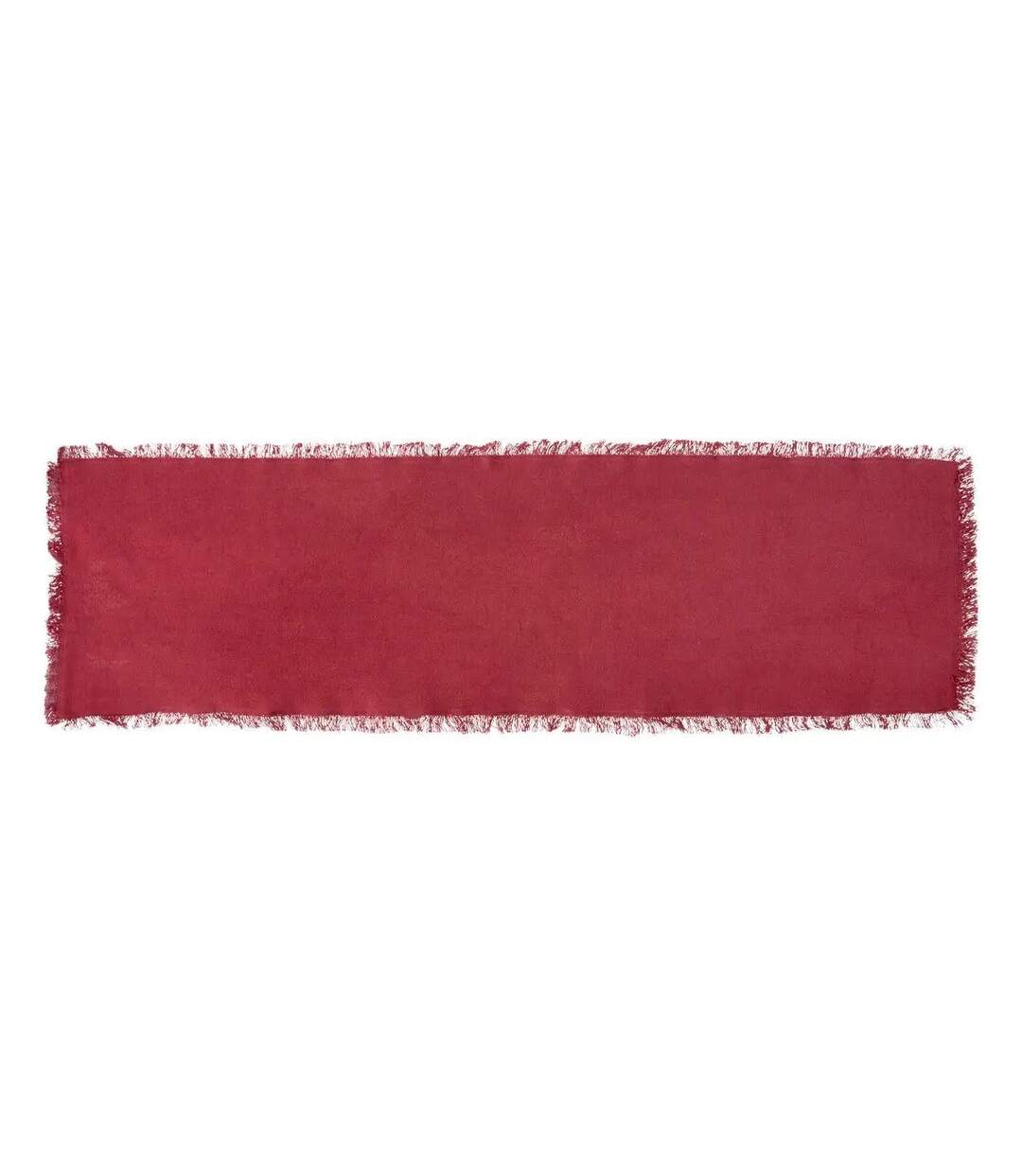 Chemin de Table Maha 38x140cm Rouge Grenat-1