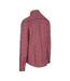 Mens Checked Button-down Shirt Red Trespass-2