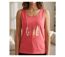 MAYFLOWER DEF4007A — Débardeur rose femme coton : la touche de fraîcheur estivale-1