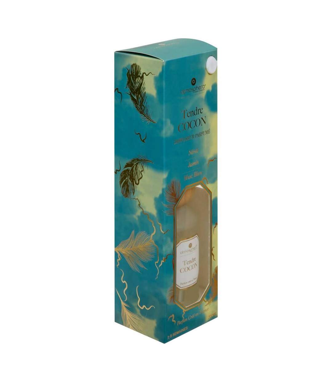 Diffuseur de Parfum en Verre Elisa 200ml Tendre Coton-2