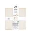 Boîte de Rangement Déco Cotty 31x31cm Crème-3