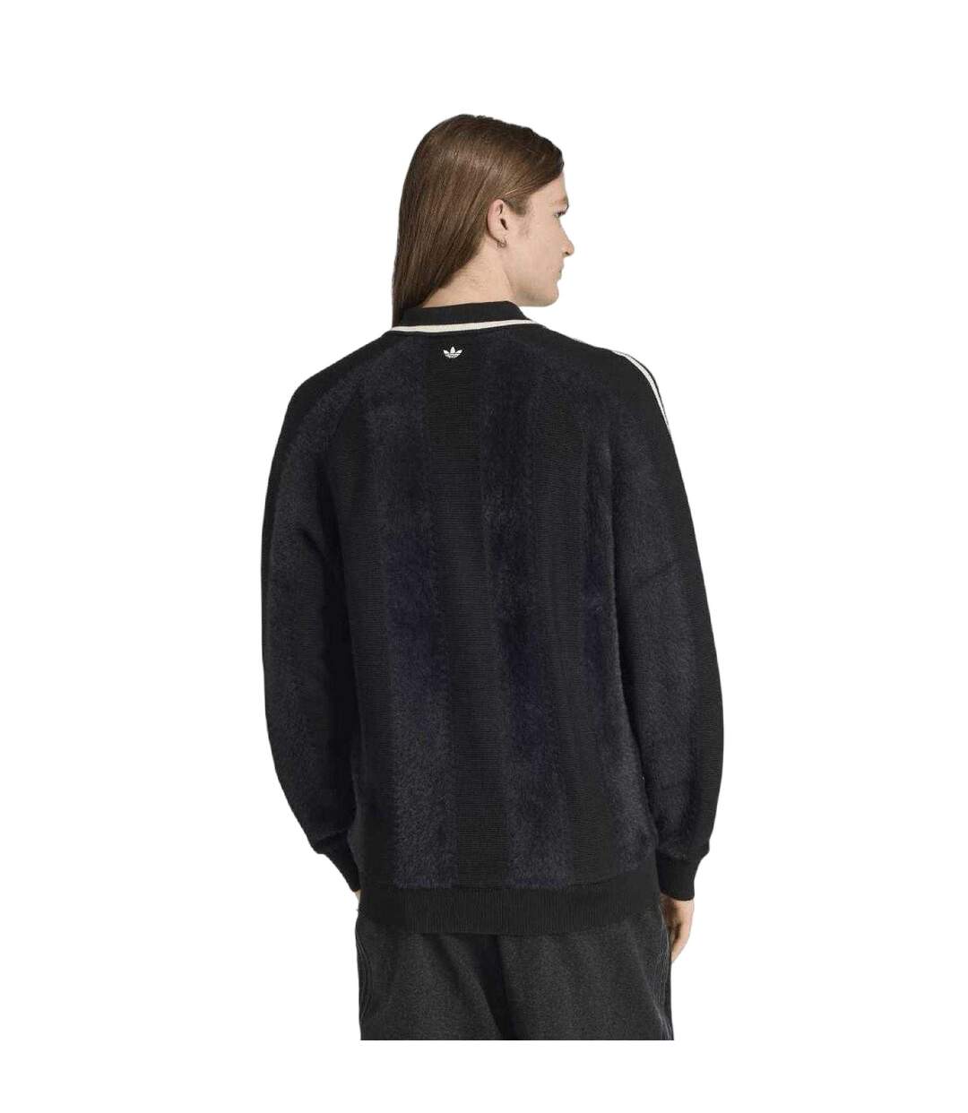 Mens Originals Premium Knitted Jersey Black Adidas-3
