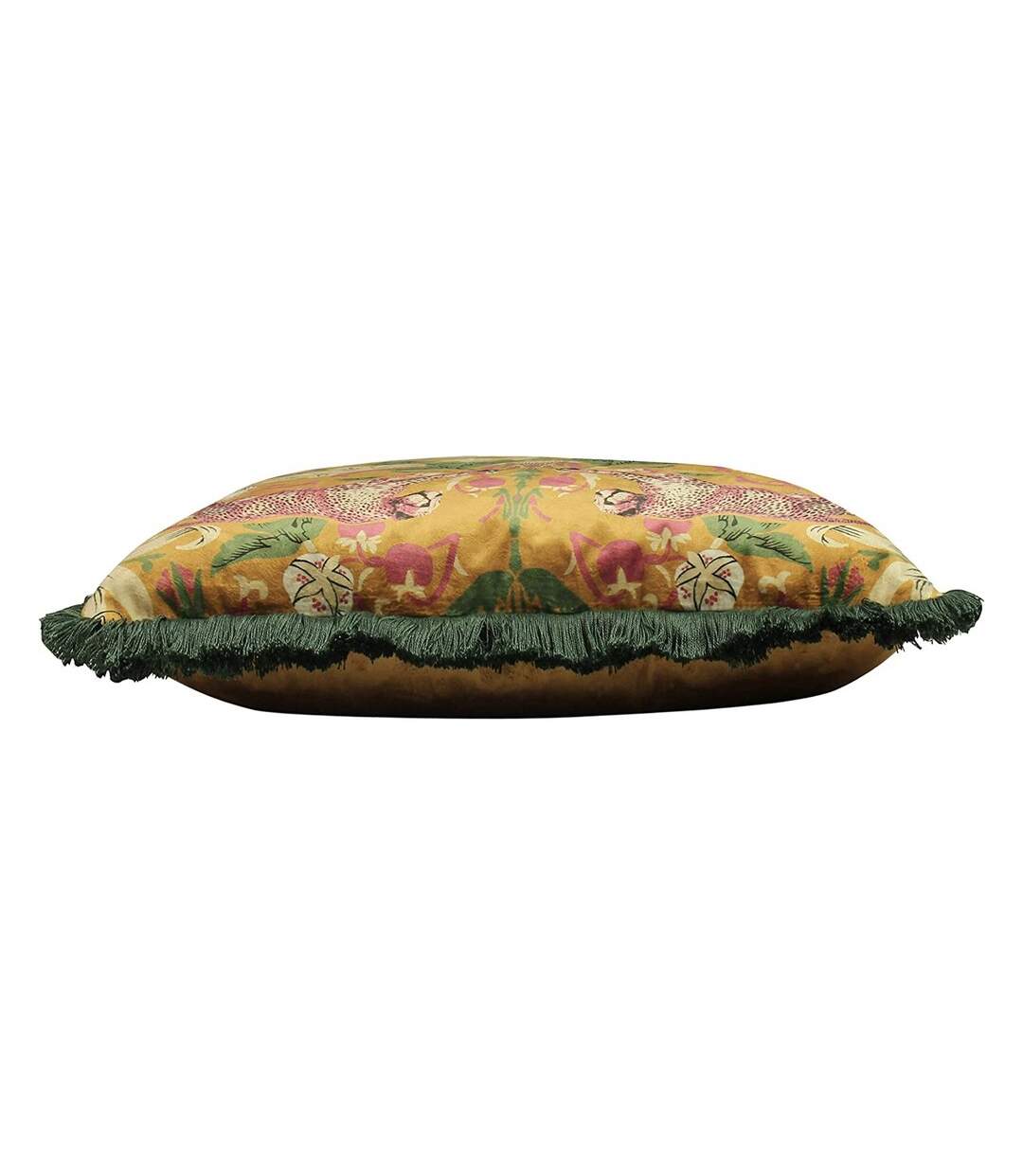 Bexley tropical cushion cover one size mustard yellow Paoletti