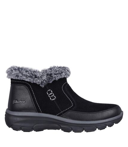 Skechers Womens/Ladies Easy Going Warm Escape Suede Ankle Boots (Black) - UTFS10298