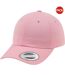 Lot de 2  casquettes de baseball adulte rose Yupoong-1