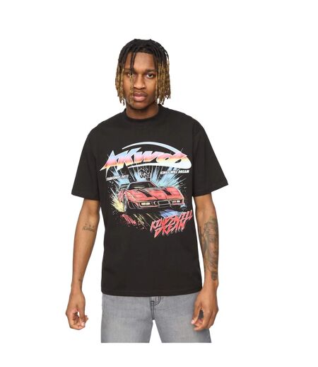Mens Fastlane T-shirt Black Kings Will Dream
