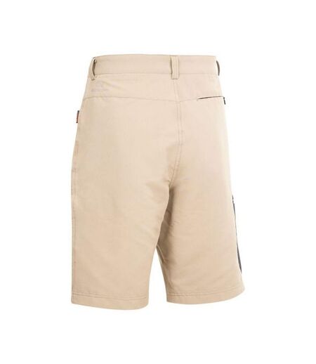 Trespass Mens Runnel Cargo Shorts (Oatmilk)