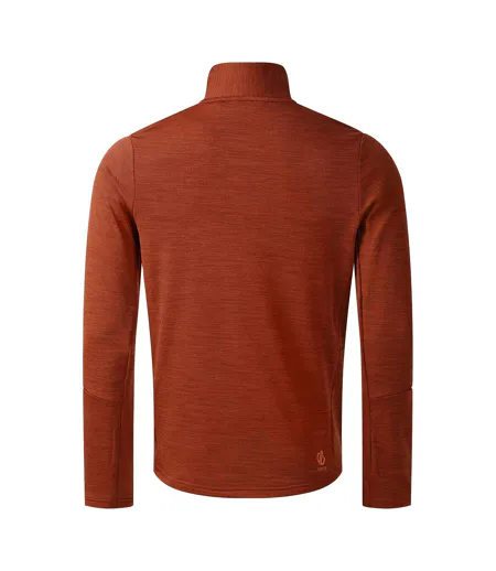 Veste De Sport Extensible À Col Montant Venture Homme Rouge Foncé Dare 2B
