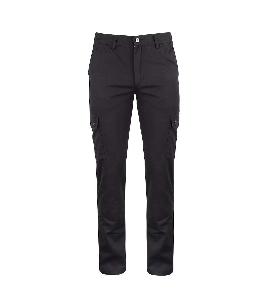 Unisex Adult Cargo Trousers Black Clique-1