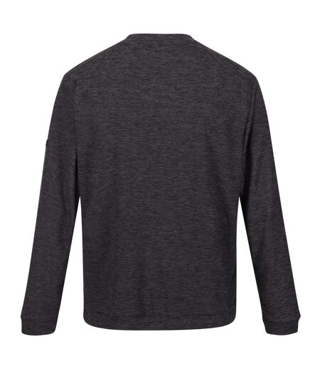Regatta Mens Edley Marl Crew Neck Sweatshirt (Dark Grey) - UTRG8967