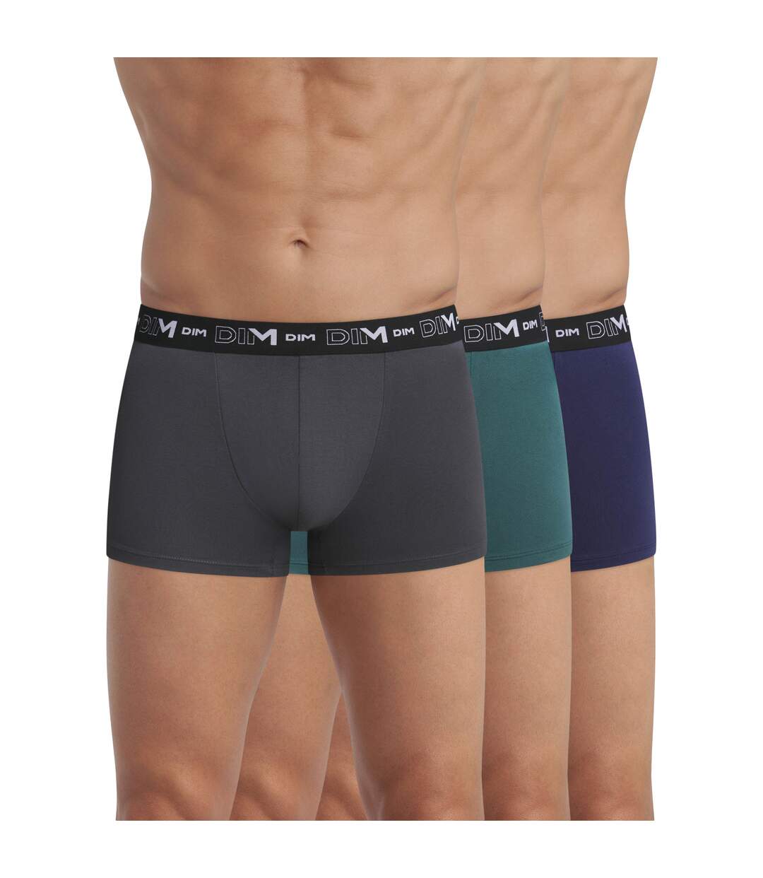 Lot de 3 Boxers Coton Stretch-1