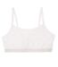 Womens/ladies Cotton Stretch Bralette White Lacoste-1