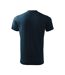 T-shirt Adulte Bleu Marine Foncé Adler-2