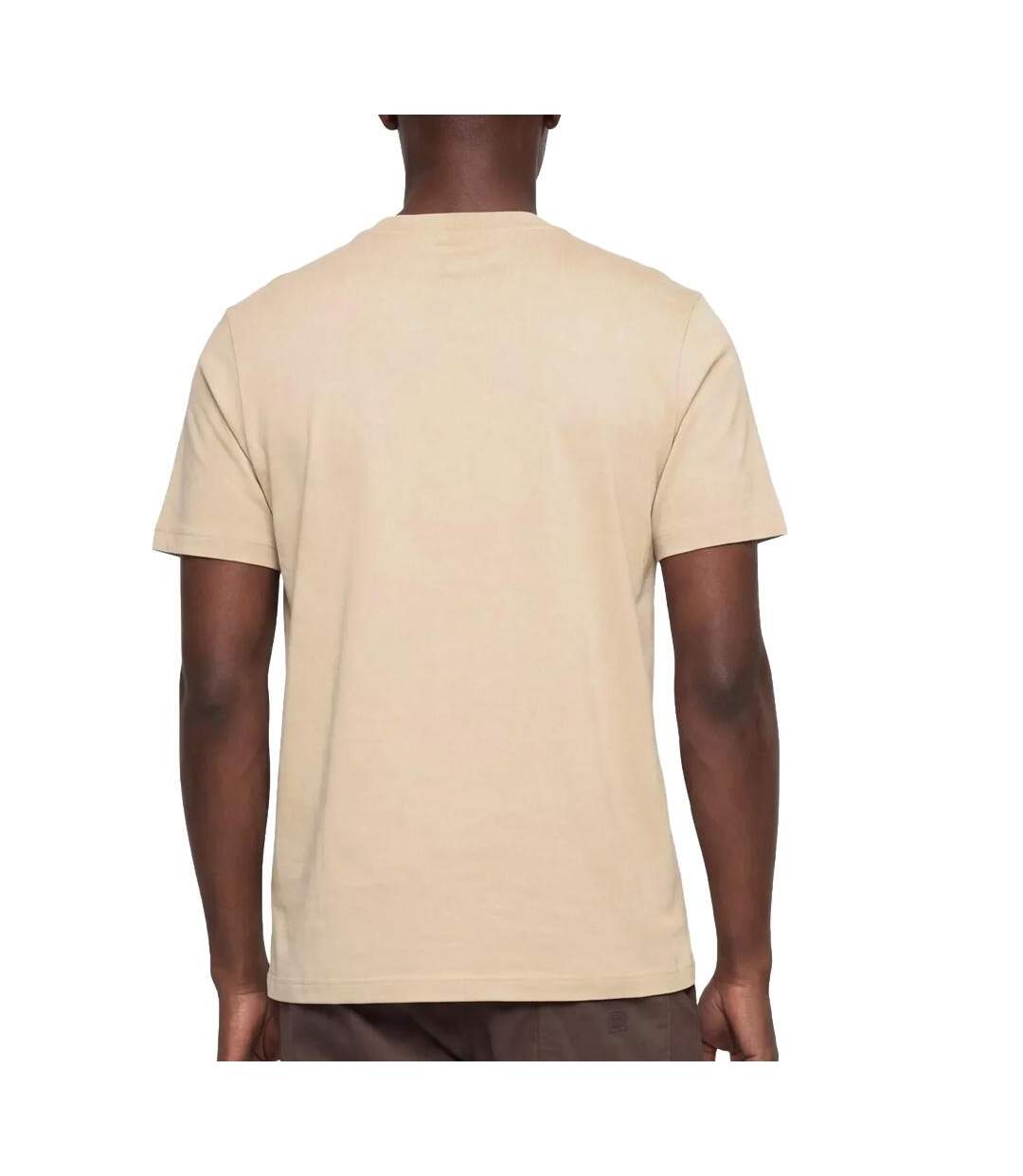 T-Shirt écru homme hugo boss thompson-2