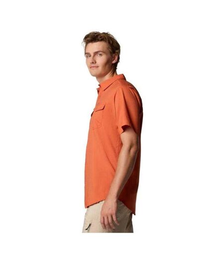 Chemise Manches Courtes Utilizer Solid Homme Orange Columbia