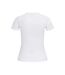 Womens/ladies Catch Footballs Not Feelings Cotton Blend T-shirt Bright White JJXX-3