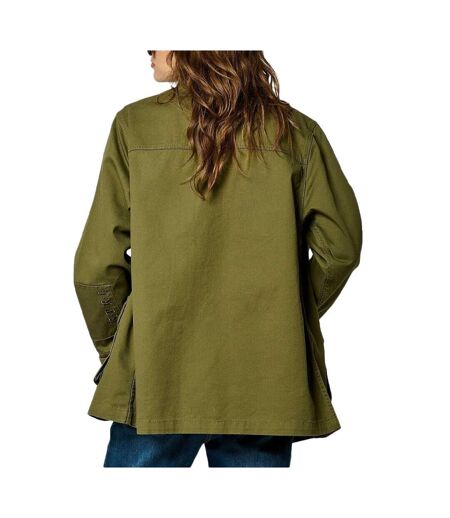 Veste kaki femme kaporal silex