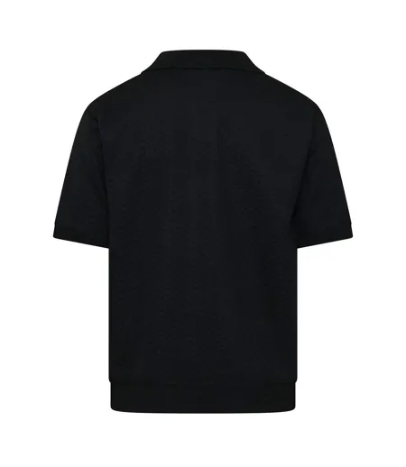 Mens Morwin Polo Shirt Black Duck And Cover