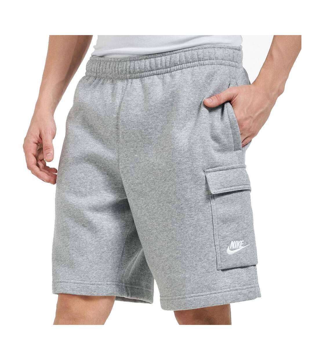 Short Gris Homme Nike Nsw Club - L