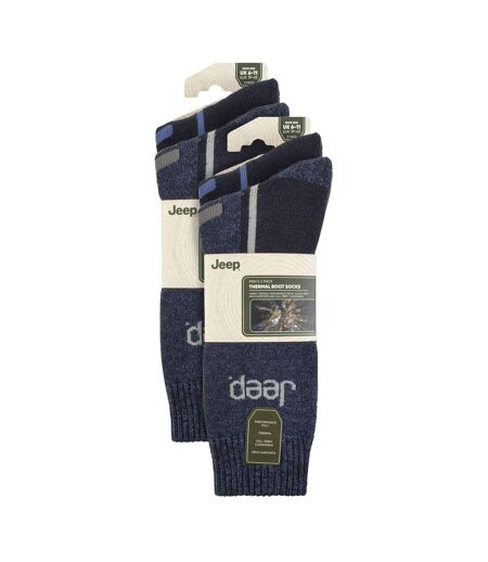 Paquet de 4 chaussettes thermiques chaudes pour hommes pour l'hiver