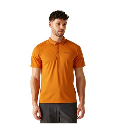 Polo de sport maverick homme orange sombre / cendre Regatta