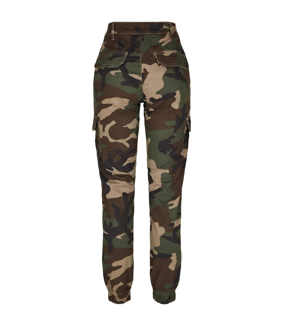 Pantalon À Poches Femme Marron Beige Urban Classics-2
