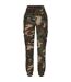 Pantalon À Poches Femme Marron Beige Urban Classics-2