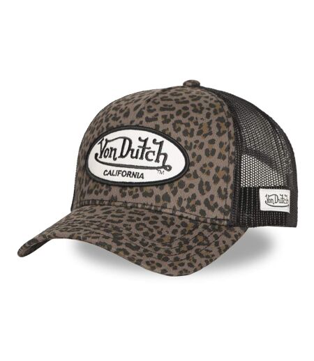 Casquette baseball avec filet et imprimé Peau de bête Vondutch