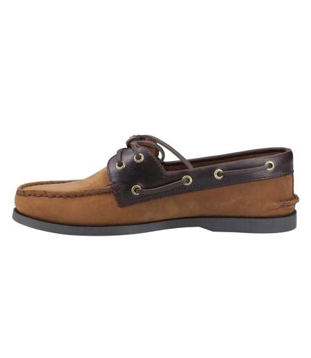 Chaussures Bateau Authentic Homme Marron Combo Sperry