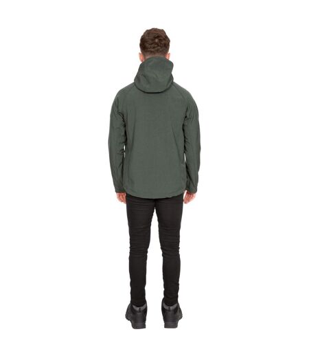 Veste softshell rafi homme vert foncé chiné Trespass