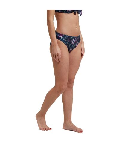 Bas de maillot de bain docks femme bleu marine Animal