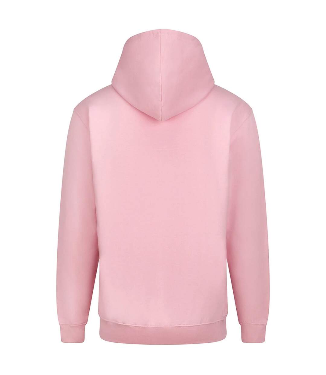 Sweatshirt À Capuche Et Fermeture Zippée Homme Rose Clair Awdis-2